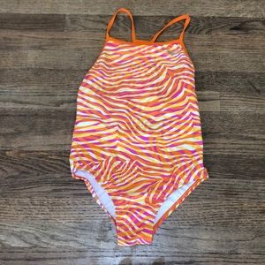 Speedo girls size 12 one piece swimsuit